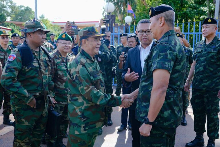 សេចក្តីថ្លែងការណ៍នៃជំនួបចរចាររវាងកម្ពុជា-ថៃពាក់ព័ន្ធព្រឹត្តិការណ៍ប៉ះទង្គិចគ្នារវាងកងទ័ពប្រទេសទាំង២នៅមុំបី