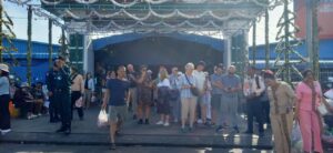 កប៉ាល់ទេសចរដ៏ធំមួយគ្រឿងបានដឹកភ្ញៀវចំនួន១,៨៧៧នាក់ចូលចតក្រុងព្រះសីហនុទាំងព្រឹក